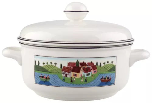 Villeroy Boch Design Naif Covered Veg Tureen New