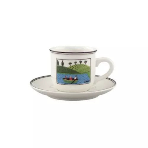 Villeroy Boch Design Naif A/D Espresso Cup & Saucer 6