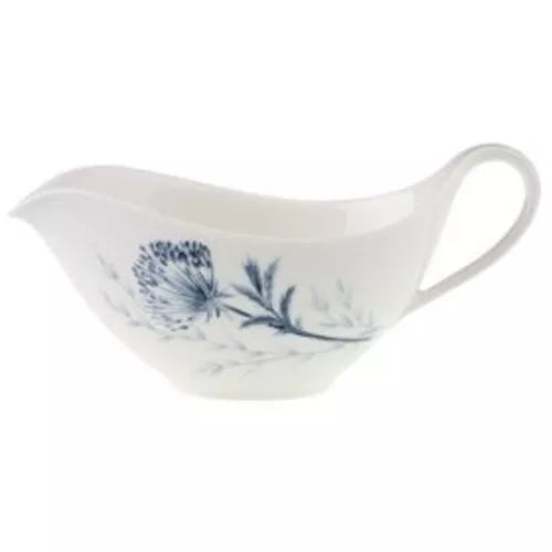 Villeroy Boch Blue Meadow Gravy Boat Bone China New